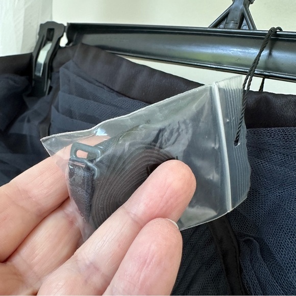 BCBG MaxAzria Dark Blue Grey Ruched Sela Strapless Convertible Evening Dress - Picture 11 of 11